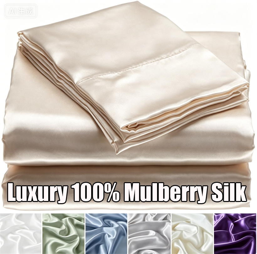 Luxury Skincare Sensitive Skin - Luxury Mulberry Silk Bed Sheet Set