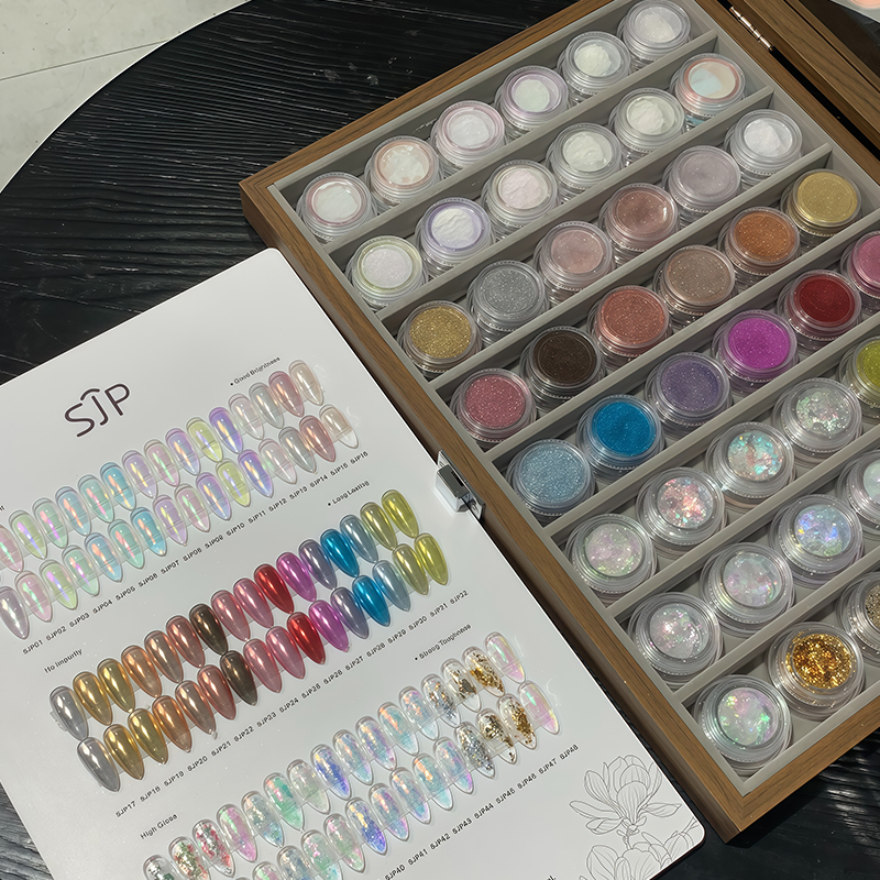 Luxury Skincare Box - 48-color high-end luxury aurora nail polish