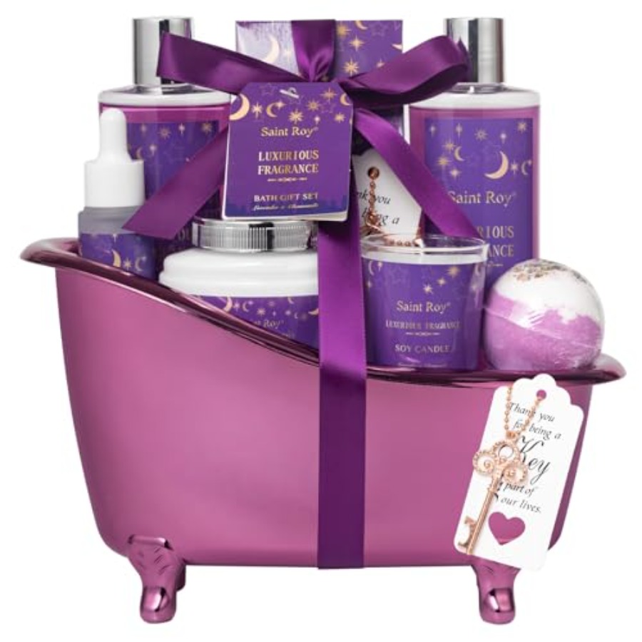 Luxury Skincare Set For Women - Bath Basket Spa Kit Spa Gifts