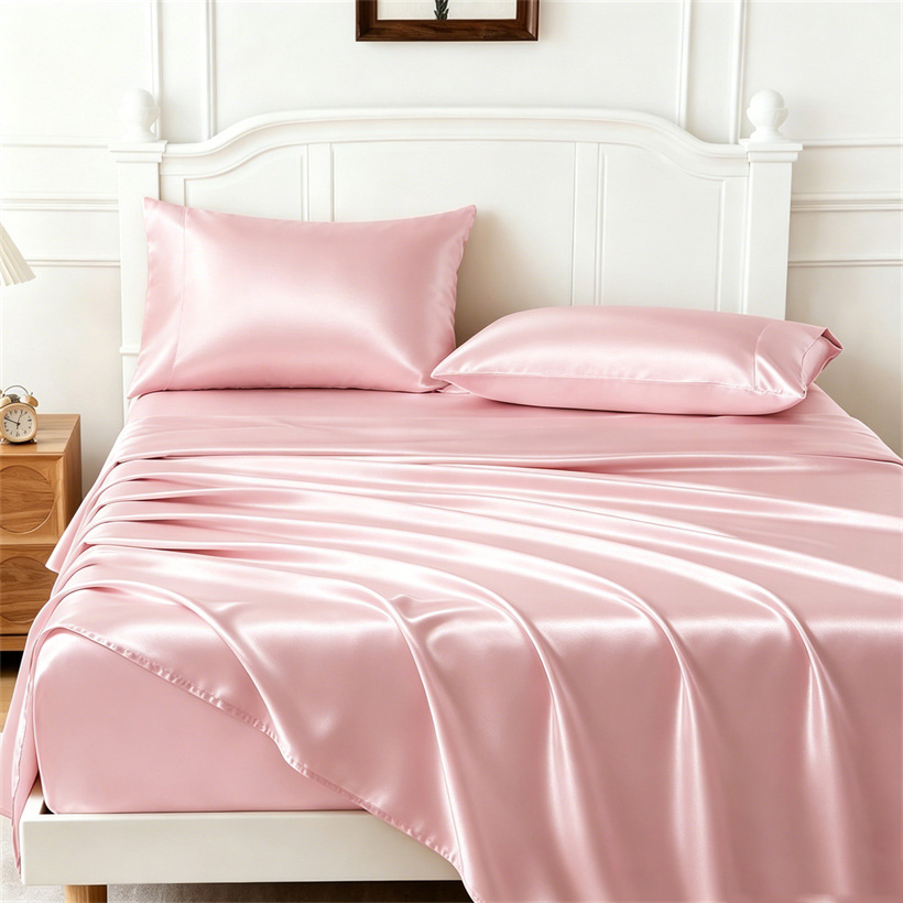 Luxury Mulberry Silk Bed Sheet - Luxury Skincare Sensitive Skin บทวิจารณ์และราคา