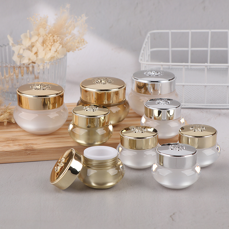 Acrylic Empty Travel Cream Jar - Luxury Skincare & Spa บทวิจารณ์และราคา