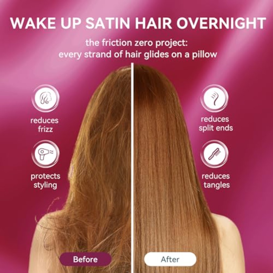 Satin Pillowcase Set for Hair  - Luxury Skincare & Spa บทวิจารณ์และราคา