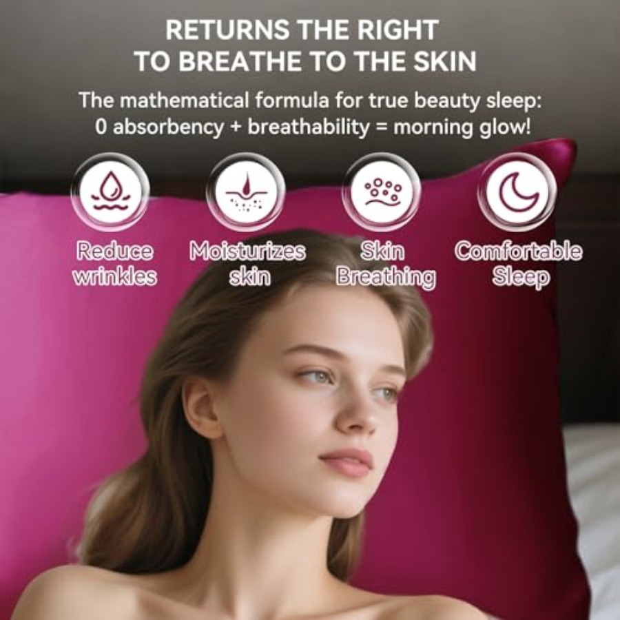 Satin Pillowcase Set for Hair  - Luxury Skincare & Spa บทวิจารณ์และราคา