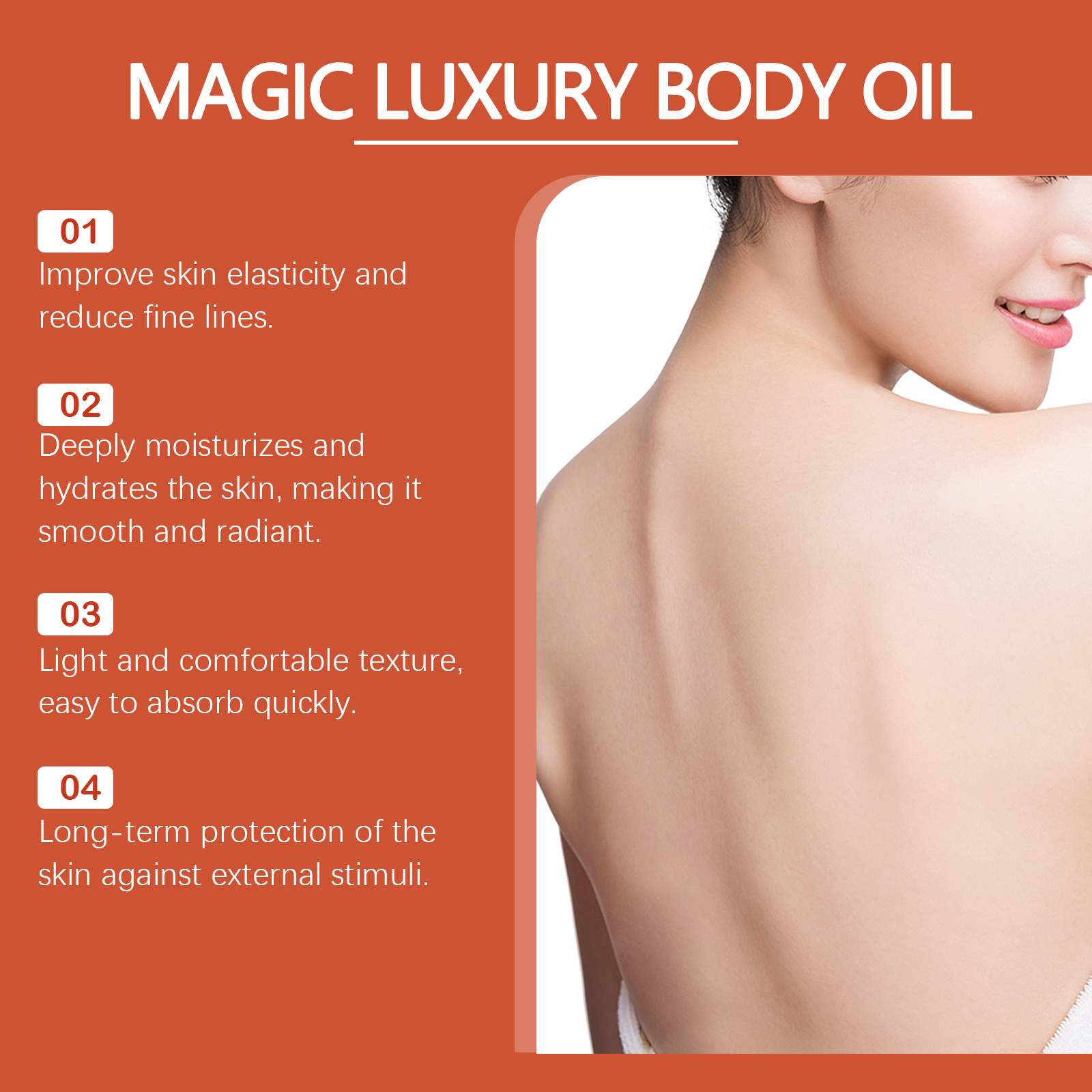 Magic Luxury Body Oil Moisturi - Luxury Skincare & Spa บทวิจารณ์และราคา