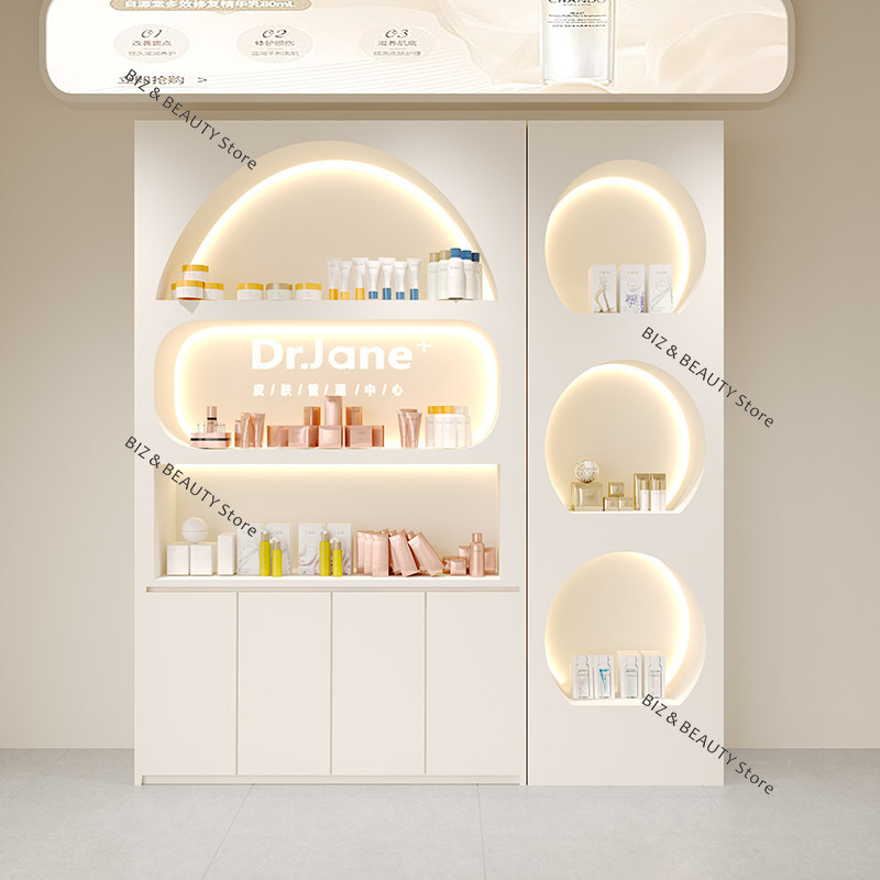 High Gloss Paint Beauty Salon  - Luxury Skincare Display บทวิจารณ์และราคา