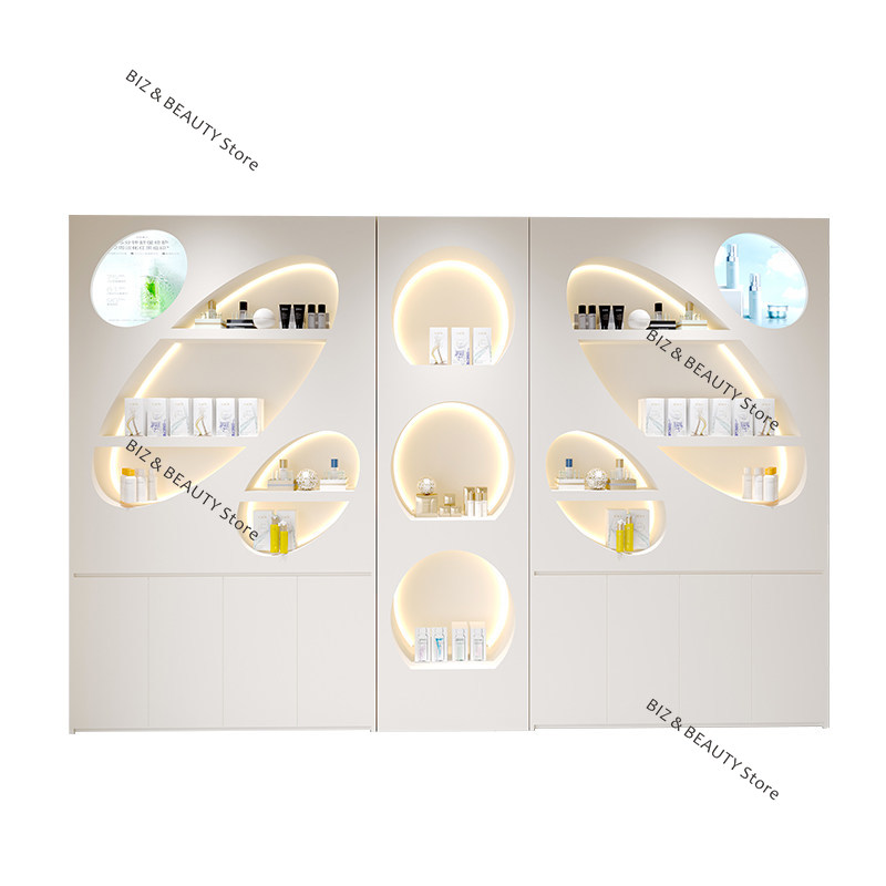 High Gloss Paint Beauty Salon  - Luxury Skincare Display บทวิจารณ์และราคา